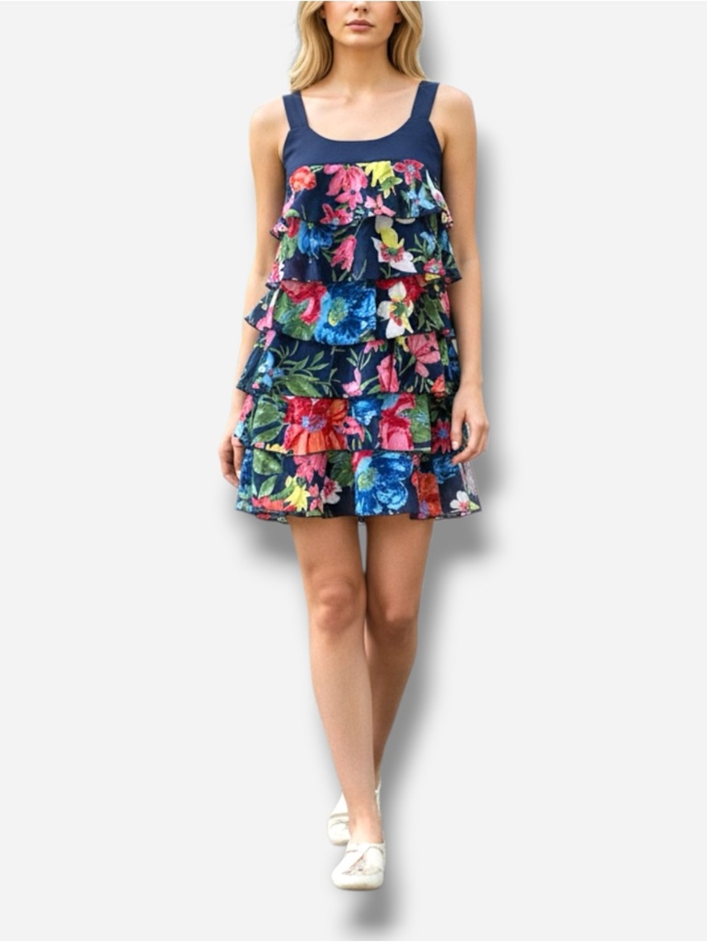🌸Argueh🌸 Women’s Ruffle Floral Dress Small NWT